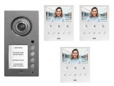kit videocitofono 3 famiglie