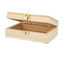 Scatola in legno non rifinita