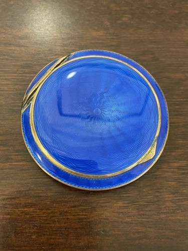 Antique art deco - antique, blue