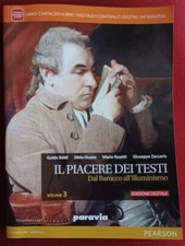 Baldi, Giusso, Razetti..., Il piacere dei testi, vol. 3, Paravia Pearson, 2015