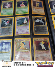 Lotto POKEMON VINTAGE PACK 2 Charizard Goldstar Shining 1stEd Set Base holo/rare