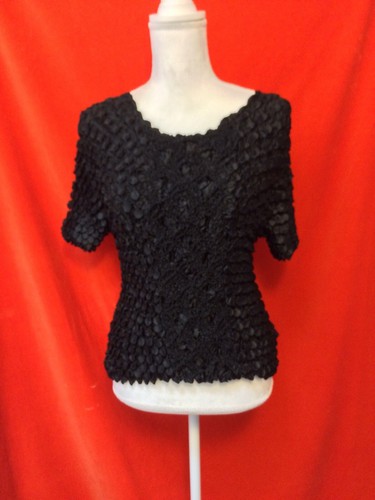 Zashi blusa puckered - puckered, raso
