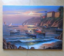 dipinto olio su tela misure