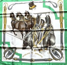 Sciarpa seta HERMES Carre 90