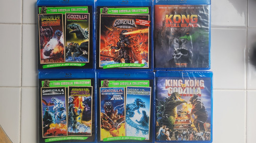 Godzilla blu ray collection - blu,
