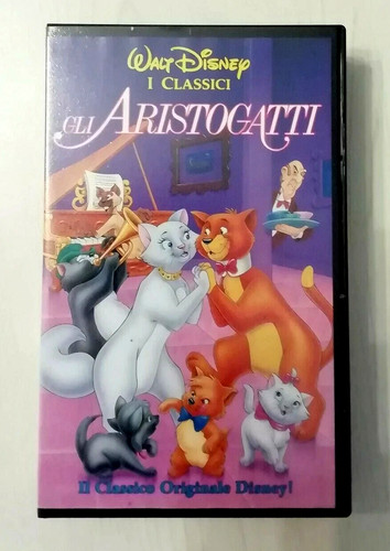 Vhs vs4452 gli aristogatti - vhs,