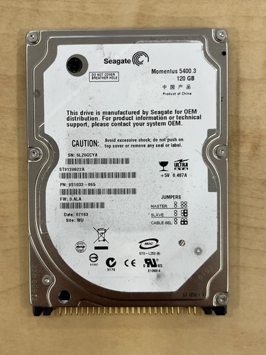 Hard disk ide 120gb - 2,5,
