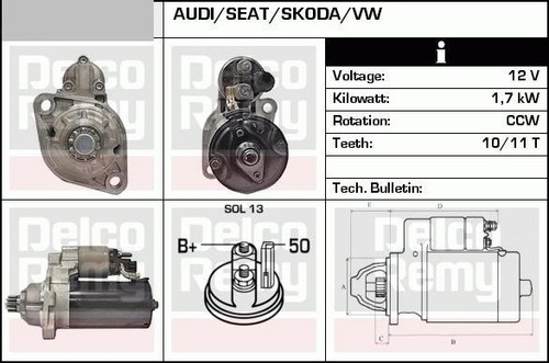 Motorino avviamento x - (0260),