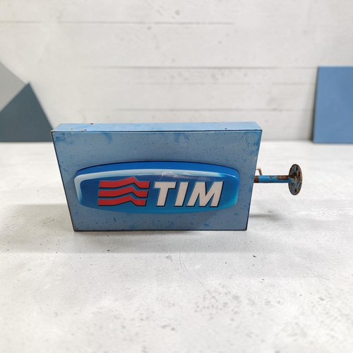 Insegna vintage luminosa tim - insegna,