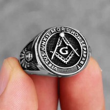 Anello sigillo massonico come - anello,
