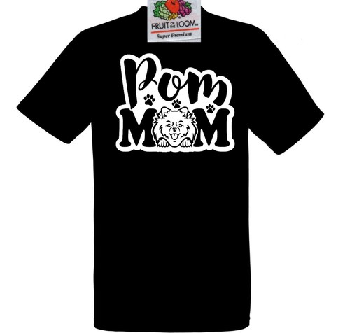 Shirt pomerania cane mamma - t-shirt,