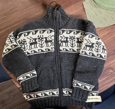 Giacca maglione lana renna