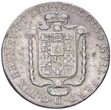 r57_14) BRUNSWICK WOLF. Carlo G Ferdinando (1780-1806) 16 Gute Groschen 1794 MC