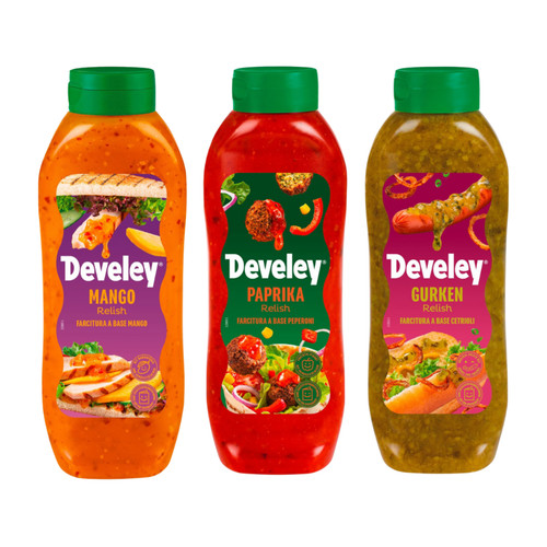 Mix salsa relish develey mango - relish,