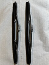 COPPIA SPAZZOLE TERGICRISTALLO EPOCA ORIGINALI ARMAN CROMATE X FIAT 500 F-L-R