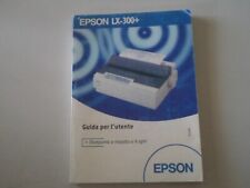 STAMPANTE EPSON LX-300 + - MANUALE GUIDA PER L'UTENTE - ANNO 2000