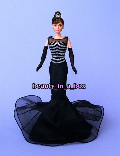 Audrey hepburn barbie bambola - audrey,