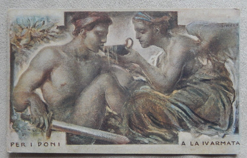 Cartolina postale per i doni - postale,