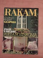 1980 04 RAKAM APRILE 1980 ANNO LI PIZZI E RICAMI VEDI NOTE