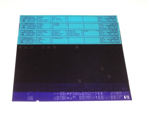 Microfiche catalogo ricambi - catalogo,