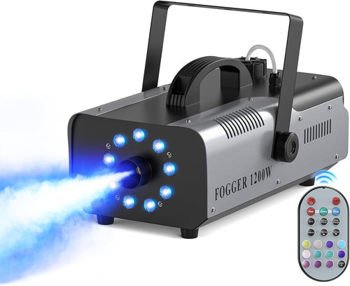 Macchina del fumo 1200w rgb - del,
