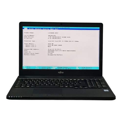 Fujitsu lifebook a557 - fujitsu, |