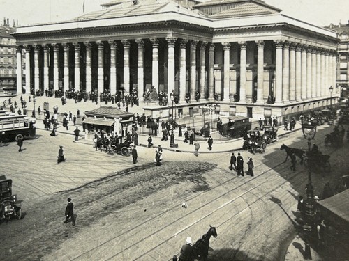 Francia parigi borsa - parigi, c1920