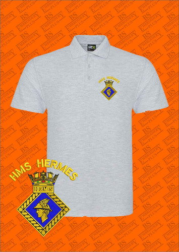 Polo hms hermes - hms, ricamate