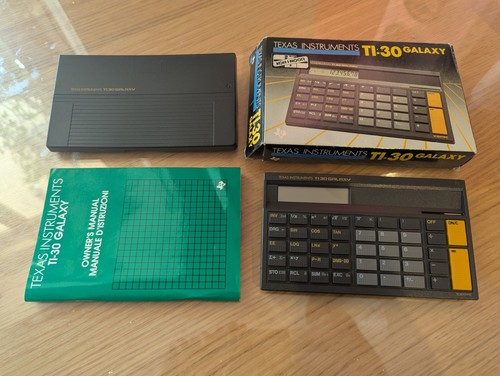 Texas instruments galaxy - instruments, ti-30