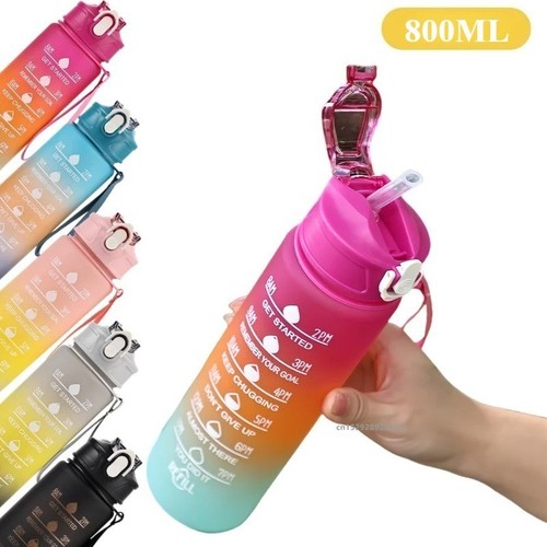 Borraccia sportiva 800ml - 💧,