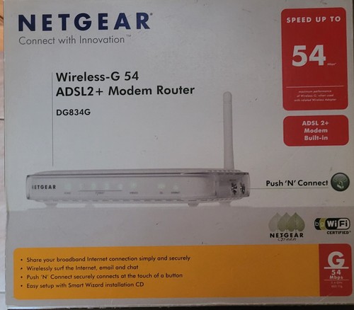 Netgear dg834g modem - dg834g,