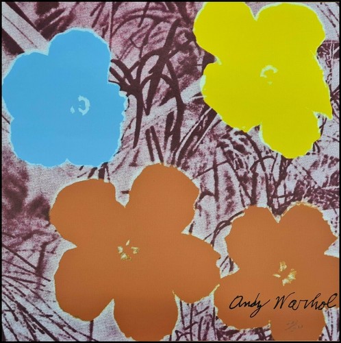 Andy warhol fiori - andy, *