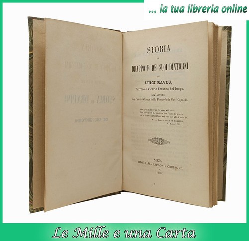 Libro storia drappo de - libro, e