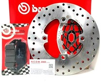 KIT BREMBO DISCO FRENO POSTERIORE + PASTIGLIE HONDA SILVER WING SW - T 400 2009