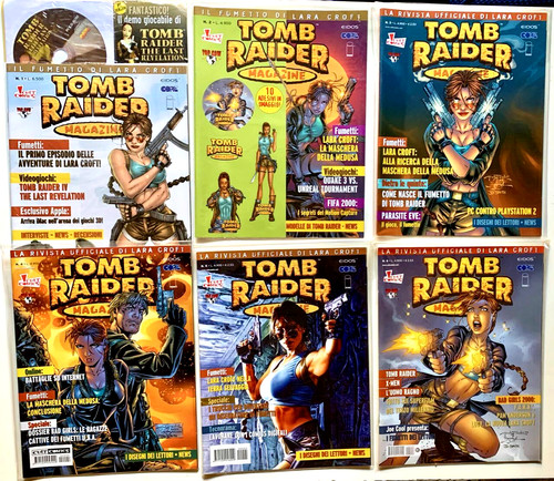Tomb raider magazine sequenza - raider,
