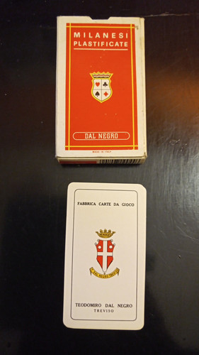 Carte milanesi dal negro - milanesi,