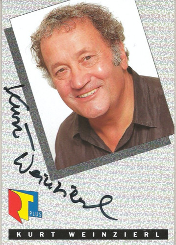 Autografo kurt weinzierl 2008 - autografo,