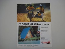 advertising Pubblicità 1978 TENDE FERRINO CAMPING