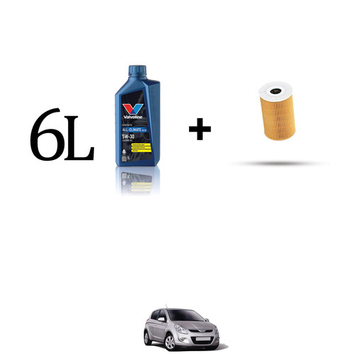 Kit filtro olio - 6l, per