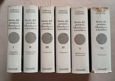 6 Volumi STORIA DEL PENSIERO
