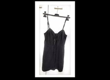 Vestito nero della marca Tally Weijl, taglia XS.- Modello corto estivo- Tessu