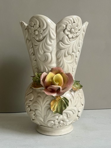 Ceramica bassano vaso con - ,