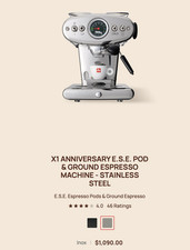 ILLY X1 Anniversary E.S.E. Pod