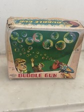 Bubble gun tin Japan Exelo