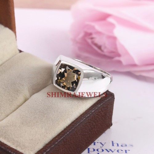 Naturale fumoso quarzo - naturale, 14k