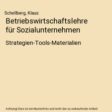 Betriebswirtschaftslehre für
