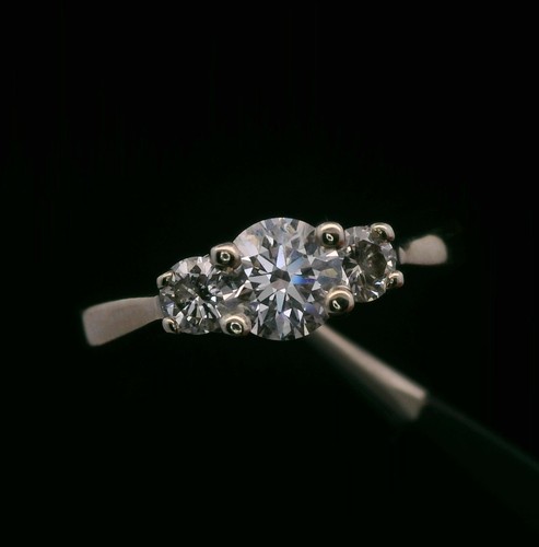 Anello oro bianco kt - anello, in