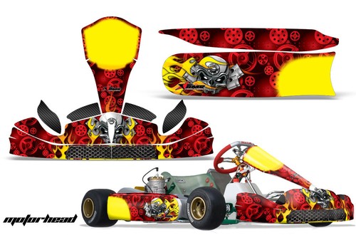 Adesivi grafici per kart - grafici, go