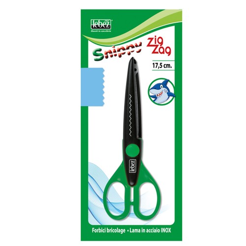 Forbici snippy zig zag lebez - snippy,