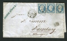 Rare lettre de Bordeaux pour